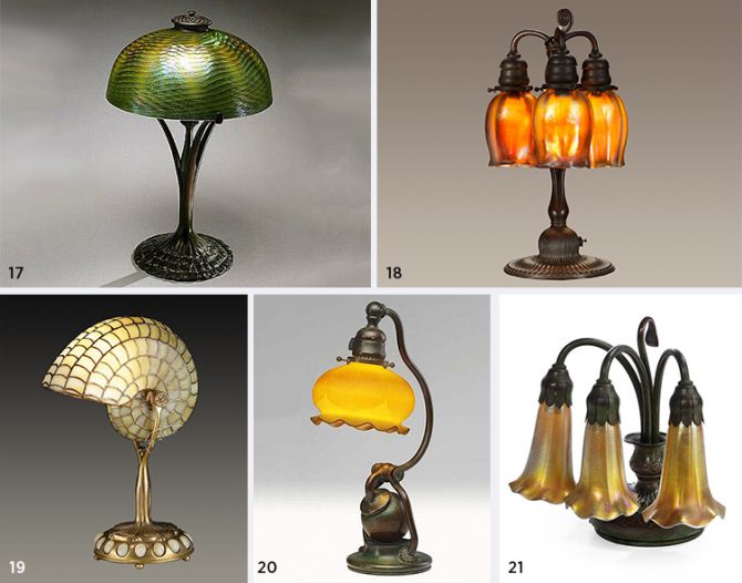 Tiffany Lamps: Price Guide and How to Identify an Original - Gallery France
